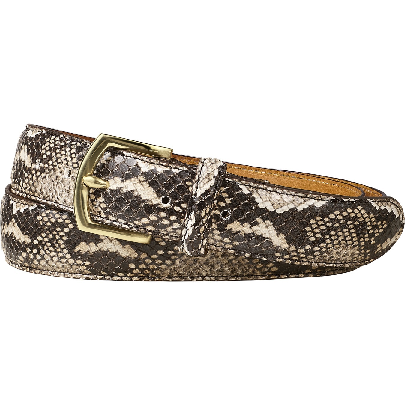 Faux Snakeskin Belt view 2